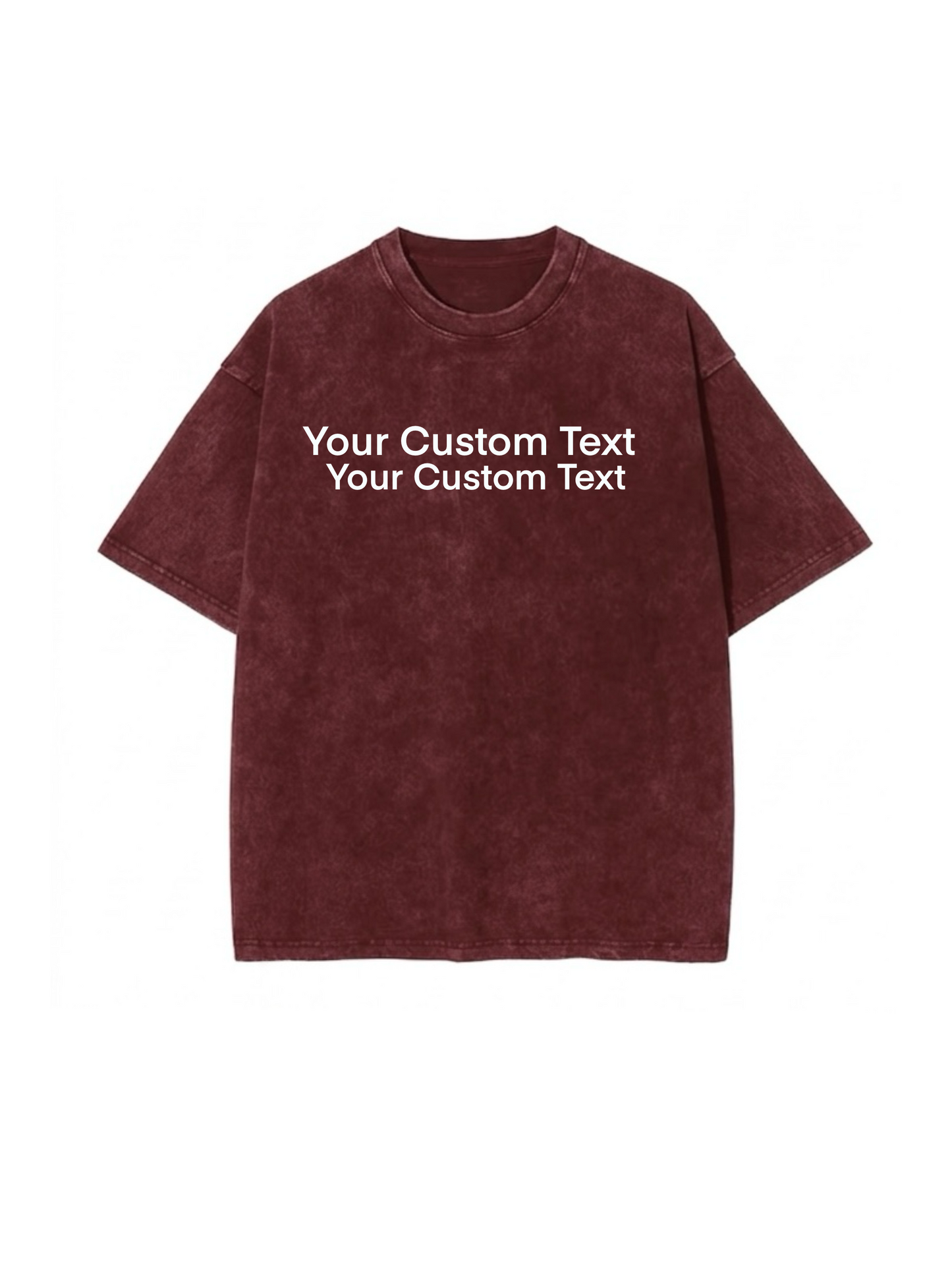 Premium Vintage Washed T-Shirt - Large Text