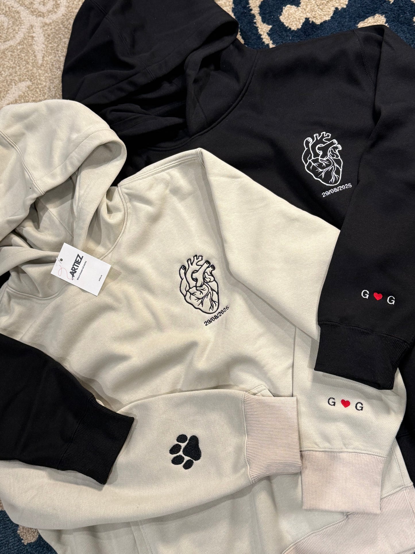 Custom Embroidered Design (Front Left Chest)
