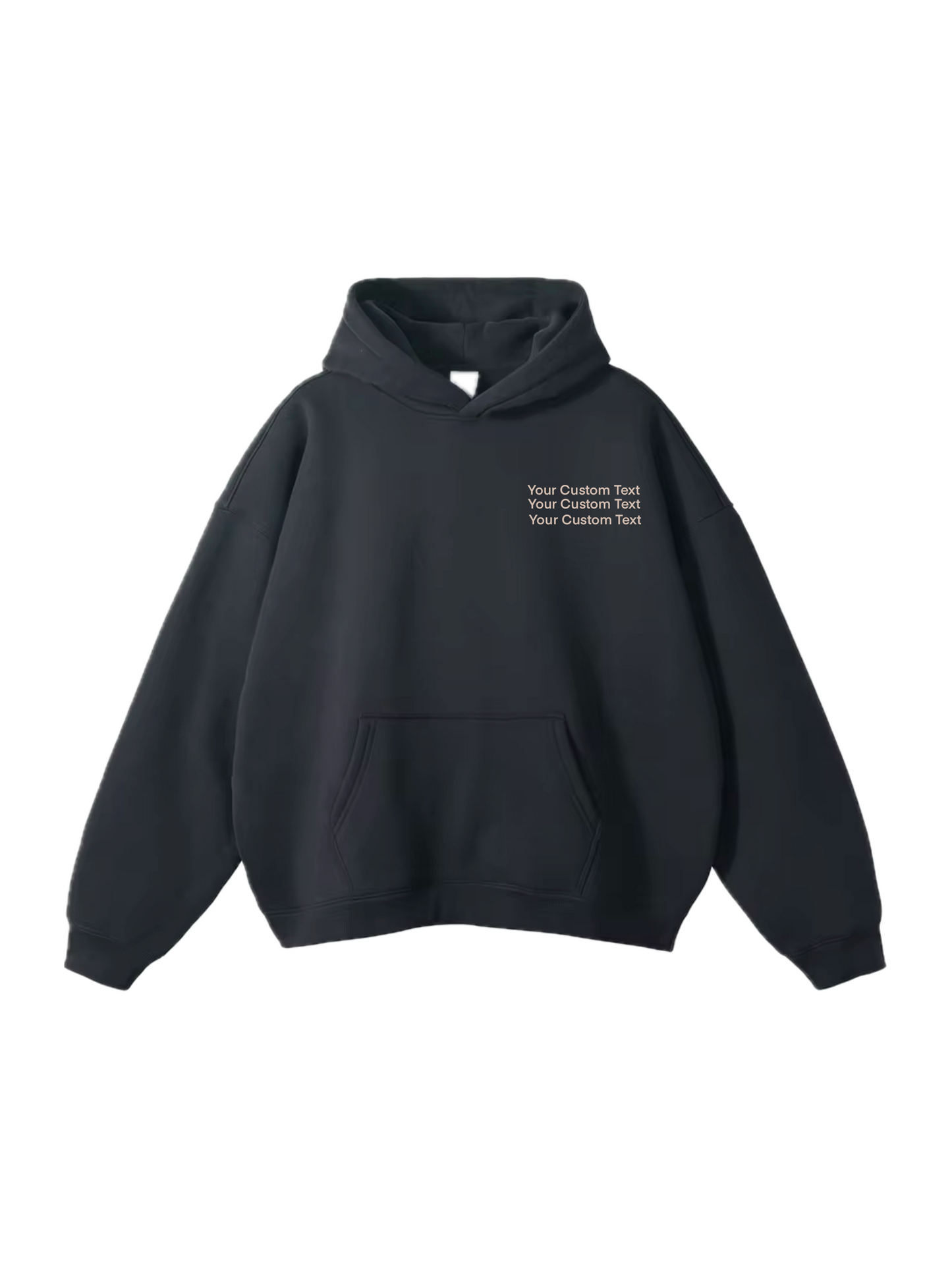 Hoodie with Small Text