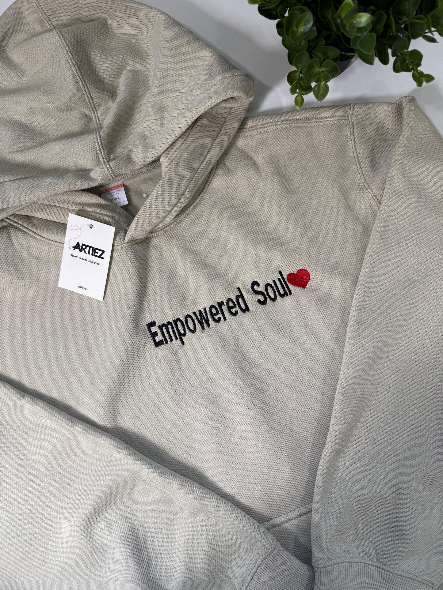 Hoodie with Small Text