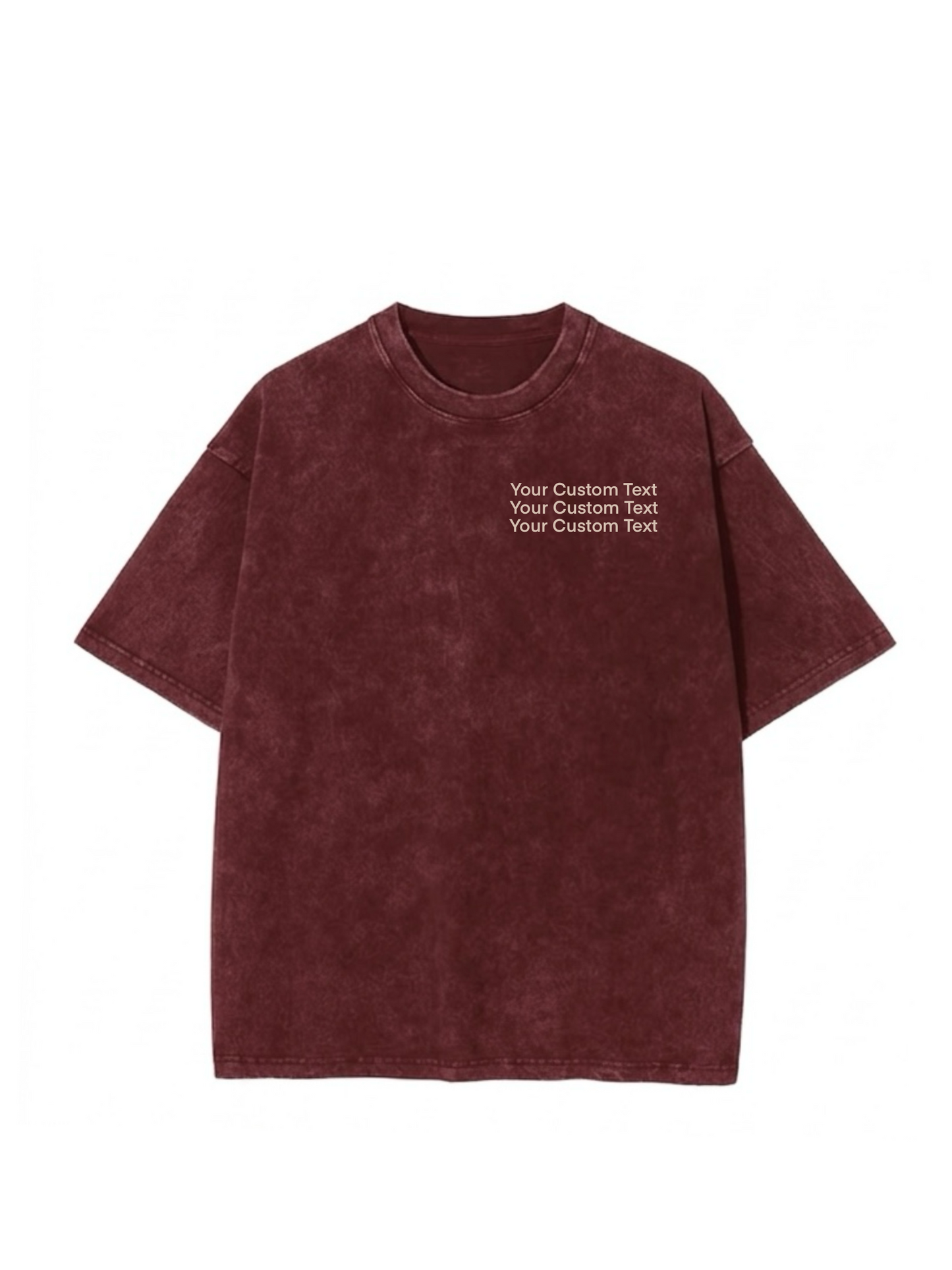 Premium Vintage Washed T-Shirt - Small Text