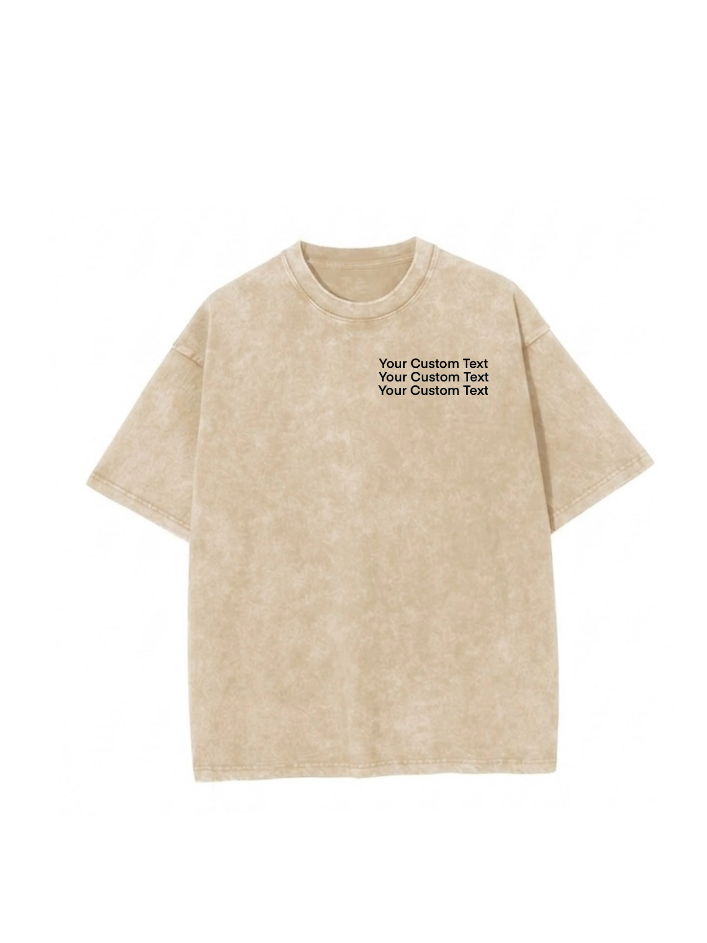 Premium Vintage Washed T-Shirt - Small Text