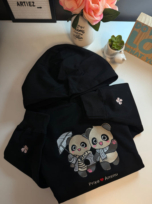 Custom Embroidered Design 190mm x 190mm