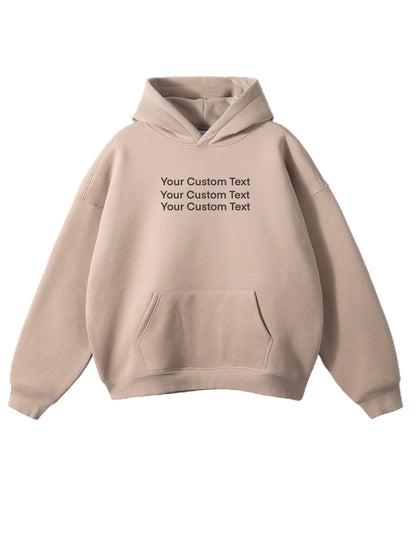 Hoodie with Large Text